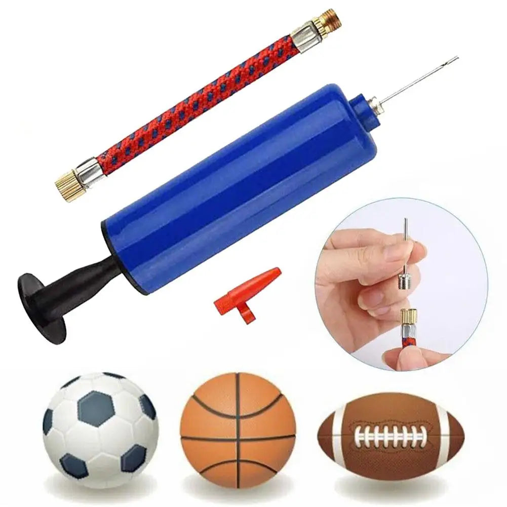 Portable Ball Hand Pump with Hose and Needle Set