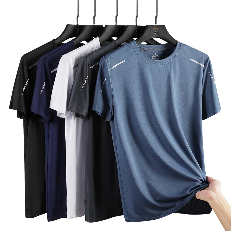 Men's Quick-Dry Running T-Shirt For Outdoor Sports