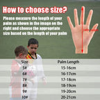Goalkeeper Gloves With Latex Grip & Finger Protection