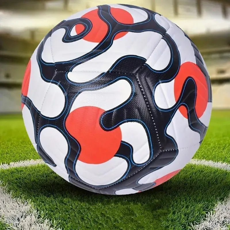Standard Size 5 PU Football – Machine Stitched Training Ball
