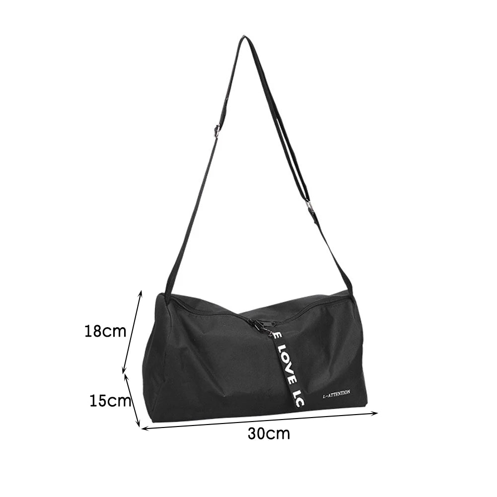 Waterproof Nylon Gym Duffle Bag – Compact Large-Capacity