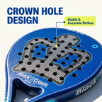 Carbon Fiber Padel Racket with Cover – Optimized Sweet Spot