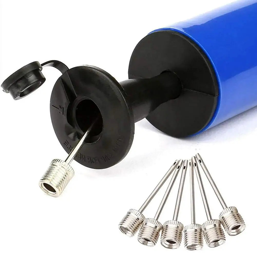Portable Ball Hand Pump with Hose and Needle Set