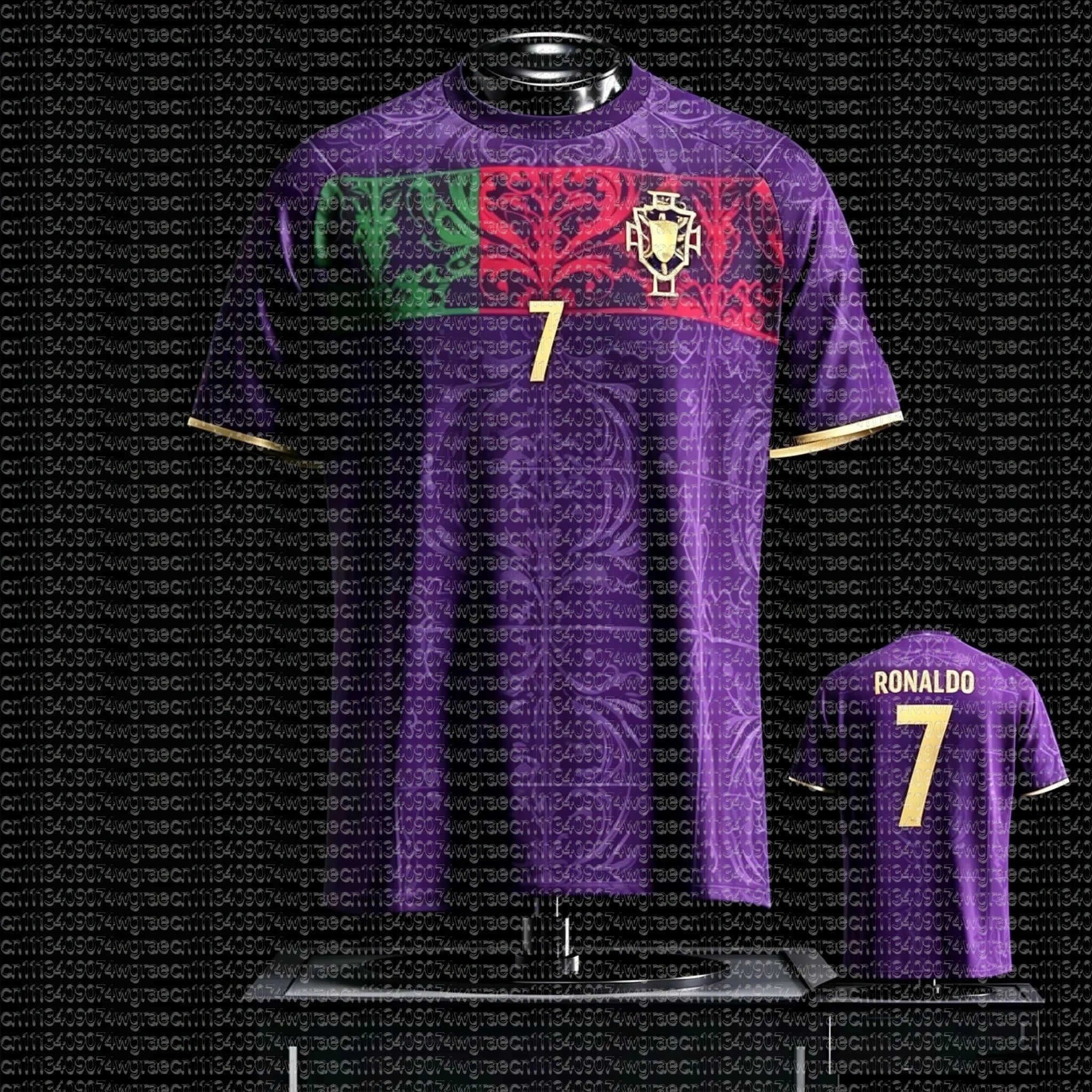 Portugal Soccer Jersey T-Shirt – Breathable Quick-Dry
