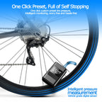 Mini Electric Bike Pump 120 PSI with Digital Gauge