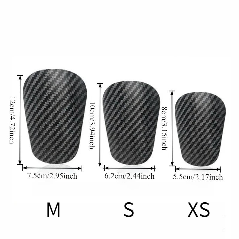 Mini Carbon Fiber Soccer Shin Guards Ultra Lightweight