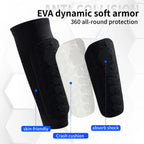 Youth Soccer Shin Guard Sleeves With EVA Padding