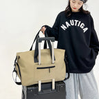 Waterproof Gym Duffle Bag With Shoe & Wet Compartments