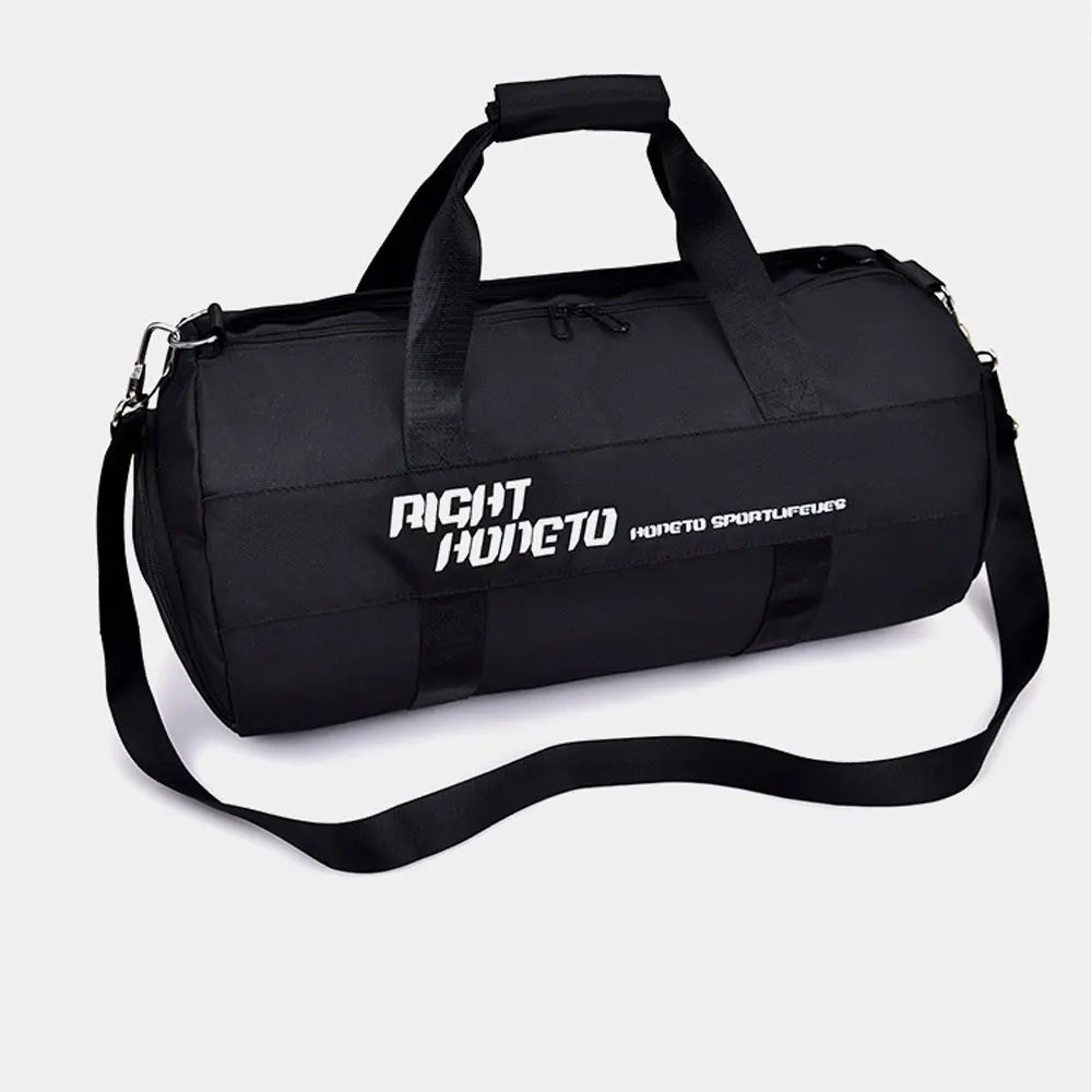 Waterproof Gym Travel Bag With Wet Pocket & Shoe Compartment