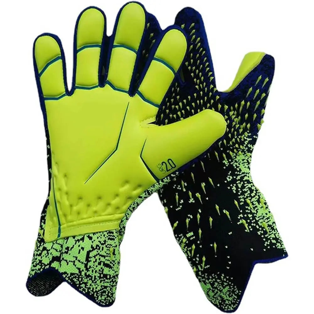 Goalkeeper Gloves Strong Grip With Latex Palm For Soccer