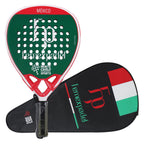 Lightweight Fiberglass Padel Racket – Frosted Control Surface