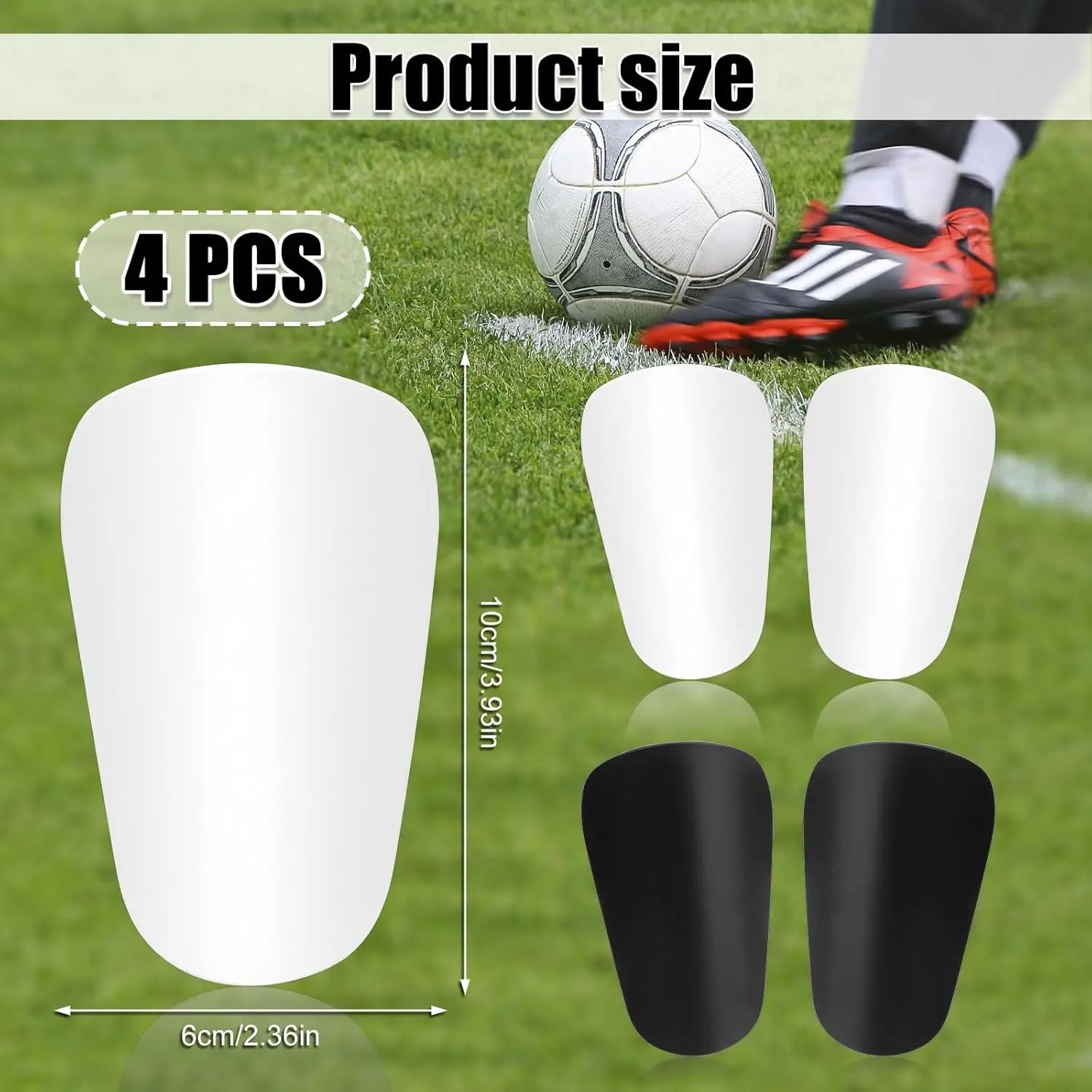 Mini EVA Soccer Shin Guards for Kids and Adults
