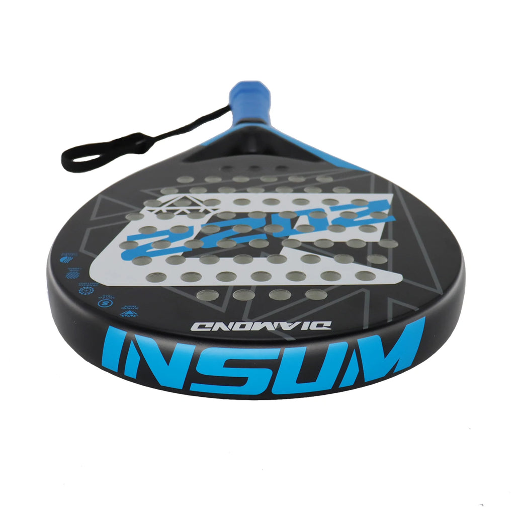 Carbon Fiber Padel Racket Soft EVA High Balance Diamond