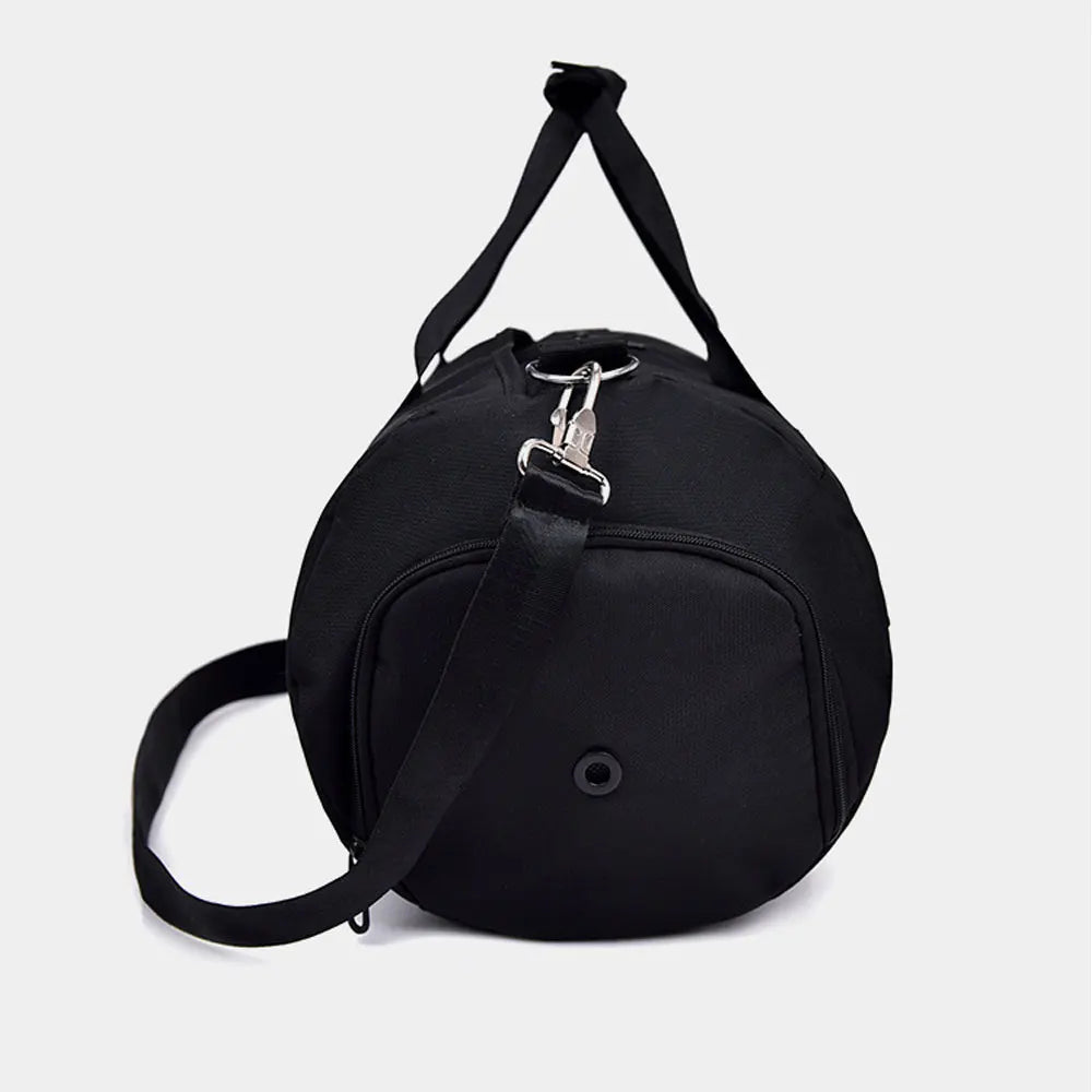 Waterproof Gym Travel Bag With Wet Pocket & Shoe Compartment