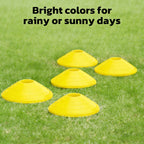 Football Training Disc Cones Set – Agility Marker Pack