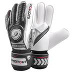 Kids Goalkeeper Gloves With Fingersave And 4mm Latex