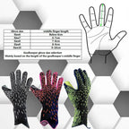Goalkeeper Gloves Strong Grip With Latex Palm For Soccer