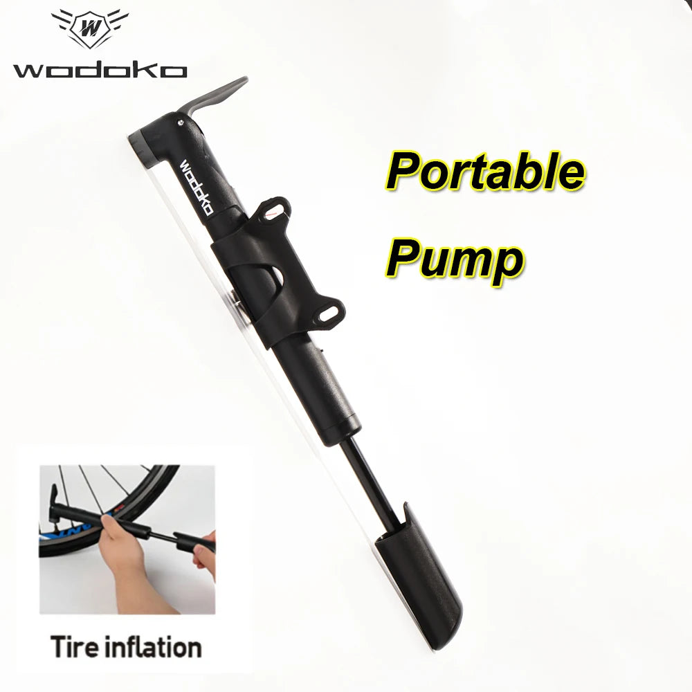 Portable Mini Bike Pump 120 PSI for Presta & Schrader