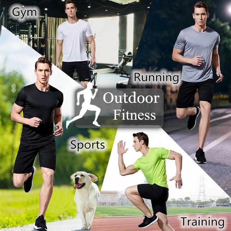 Men's Quick Dry Athletic T-Shirt Training Top