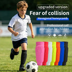 Youth Soccer Shin Guard Sleeves With EVA Padding