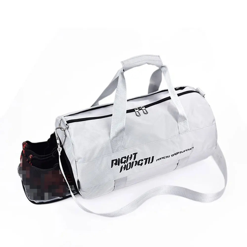 Waterproof Gym Travel Bag With Wet Pocket & Shoe Compartment