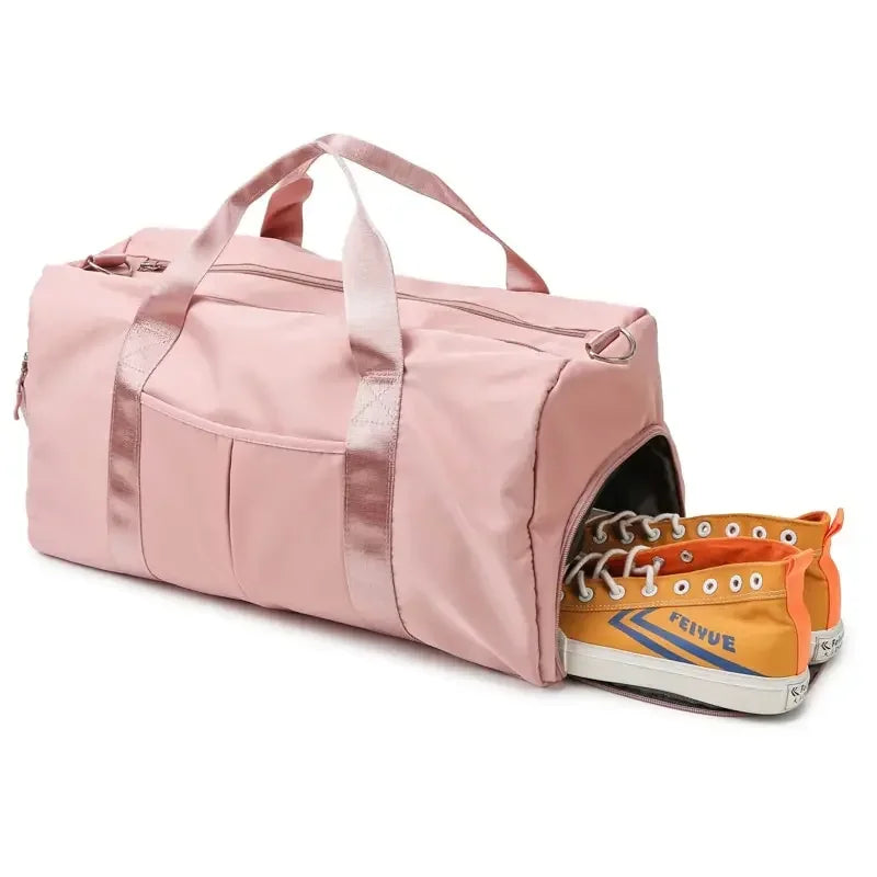 Waterproof Gym And Travel Bag With Wet-Dry Compartment