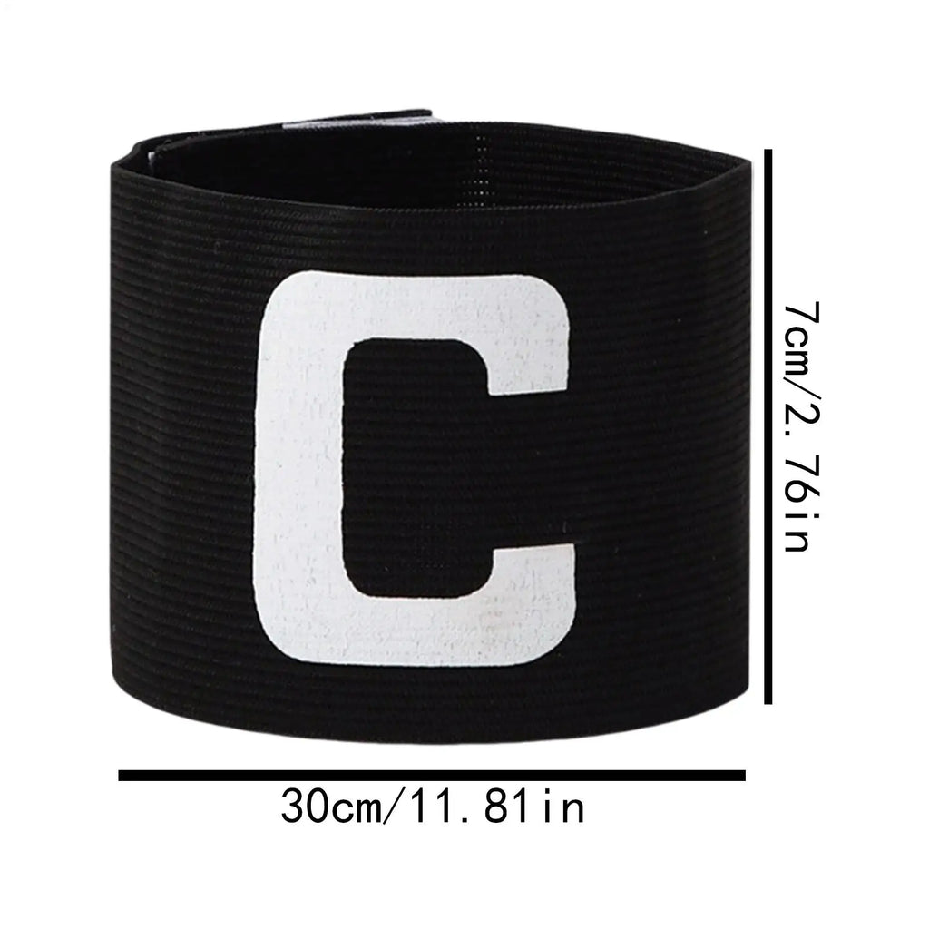 Elastic Soccer Captain Armband – Adjustable, High-Visibility
